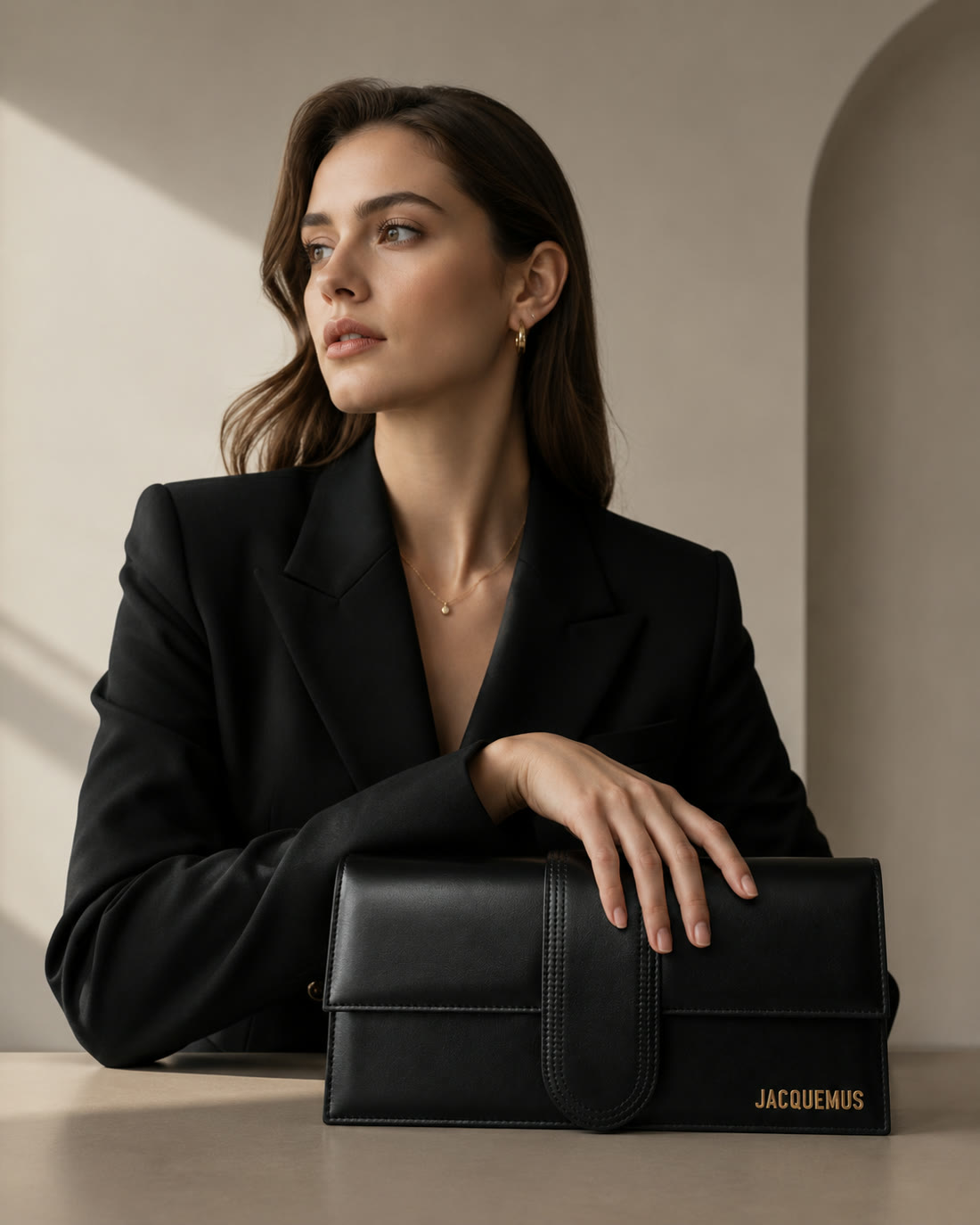Jacquemus Long Grande Black